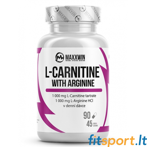 MaxxWin L-Carnitin + Arginin 90 Kapseln. 