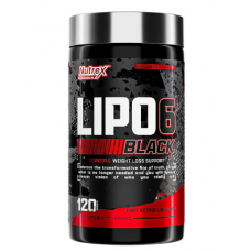 Nutrex Lipo 6 Schwarz 120 Kapseln.