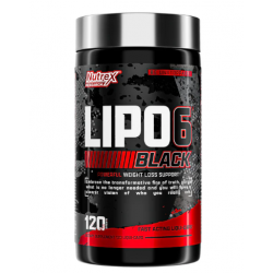 Nutrex Lipo 6 Schwarz 120 Kapseln.