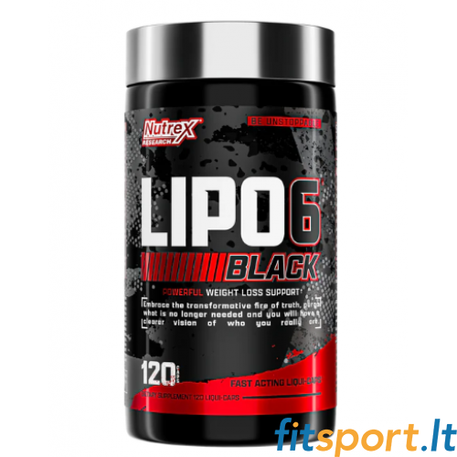 Nutrex Lipo 6 Schwarz 120 Kapseln. Nutrex Lipo 6 Schwarz 120 Kapseln.
