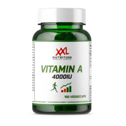 XXL Nutrition Vitamin A 100 Kapseln.