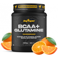 BigMan Nutrition BCAA + Glutamin 500 g.
