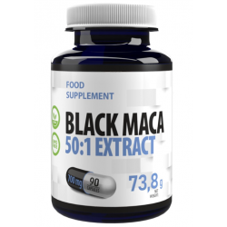 Hepatica Black Maca 90 Kapseln. (50:1 Extrakt)