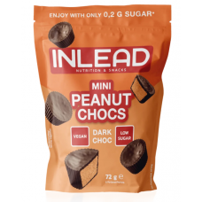 Inlead Mini-Erdnussschokolade, 72 g.