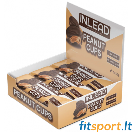 Inlead Erdnussbecher, Schachtel (15 x 50 g) 