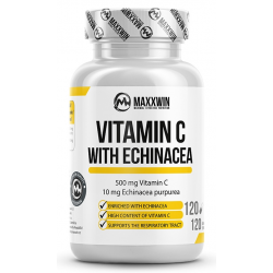 MaxxWin Vitamin C mit Echinacea 120 Kapseln.