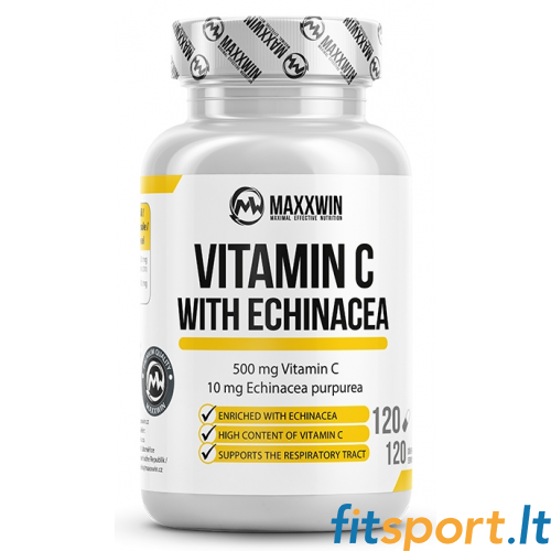 MaxxWin Vitamin C mit Echinacea 120 Kapseln. 