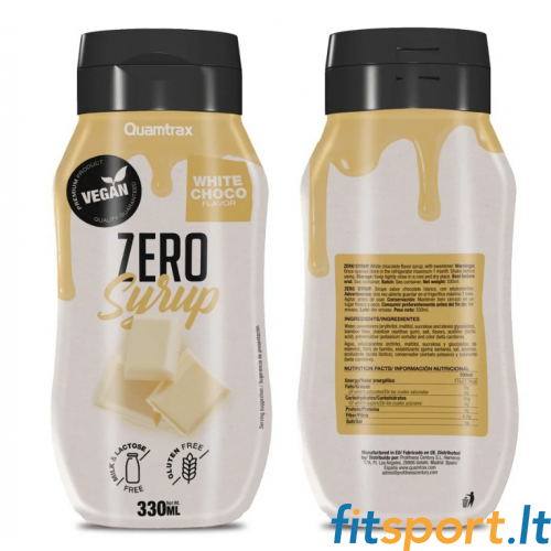 Quamtrax Zero Sirup 330 ml. 