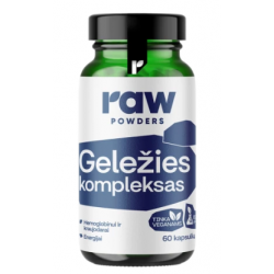Raw Powders Eisenkomplex, 60 Kapseln.