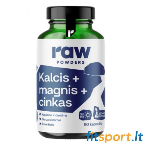 Rohpulver Calcium + Magnesium + Zink + Vitamin D3 90 Kapseln. Rohpulver Calcium + Magnesium + Zink + Vitamin D3 90 Kapseln.
