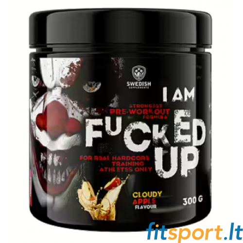 Swedish Supplements I Am F*cked Up 300 g. Swedish Supplements I Am F*cked Up 300 g.