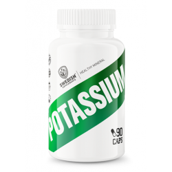 Swedish Supplements Kalium 90 Kapseln.