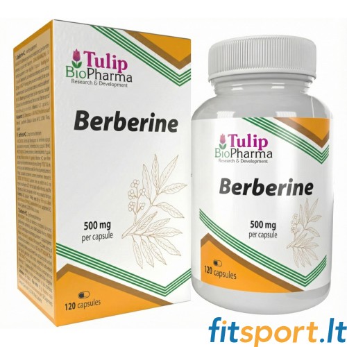 Tulip BioPharma Berberin-Extrakt 120 Kapseln. 