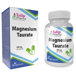 Tulip BioPharma Magnesium Taurat 120 Kapseln.