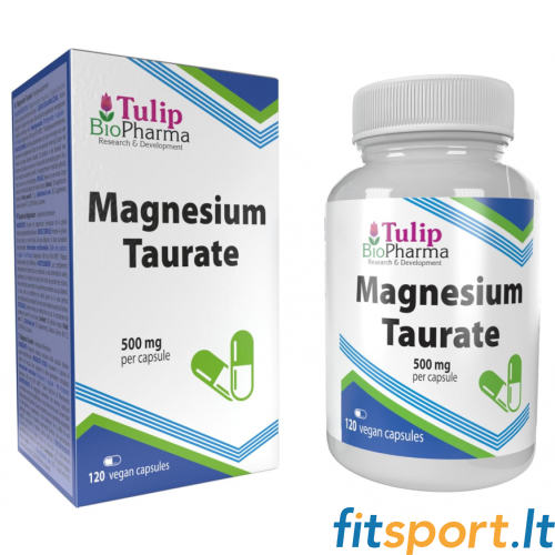 Tulip BioPharma Magnesium Taurat 120 Kapseln. Tulip BioPharma Magnesium Taurat 120 Kapseln.