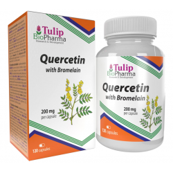 Tulip BioPharma Quercetin mit Bromelain 120 Kapseln.