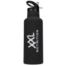 XXL Nutrition Isolierflasche mit Strohhalm, 500 ml.