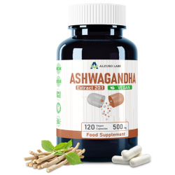 Alzuro Labs Ashwagandha 120 Kapseln (20:1 Extrakt)