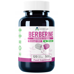 Alzuro Labs Berberin (Aristata) 120 Kapseln (20:1 Extrakt)