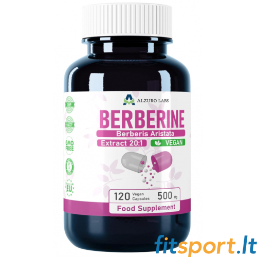 Alzuro Labs Berberin (Aristata) 120 Kapseln (20:1 Extrakt) Alzuro Labs Berberin (Aristata) 120 Kapseln (20:1 Extrakt)