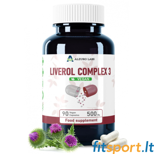 Alzuro Labs Liverol Complex 3 90 Kapseln. 