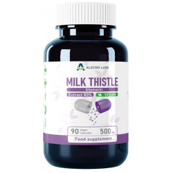 Alzuro Labs Mariendistel 90 Kapseln (15:1 Extrakt)