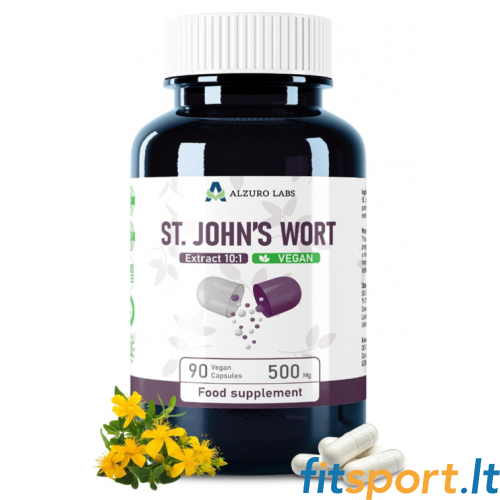 Alzuro Labs Johanniskraut 90 Kapseln (10:1 Extrakt) Alzuro Labs Johanniskraut 90 Kapseln (10:1 Extrakt)