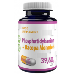 Hepatica Phosphatidylserin + Bacopa Monnieri 90 Kapseln.