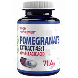 Hepatica Granatapfel 120 Kapseln (45:1 Extrakt)