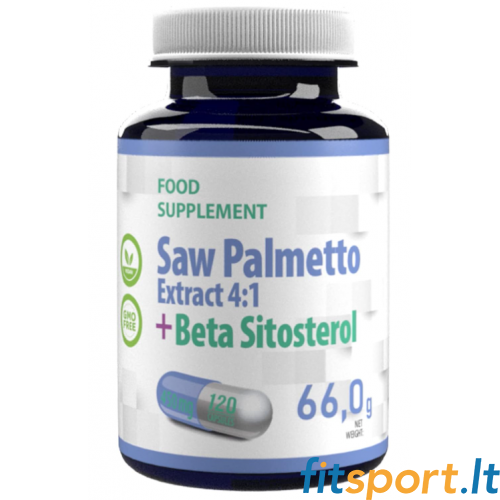 Hepatica Sägepalme (4:1 Extrakt) + Beta-Sitosterol 120 Kapseln. 