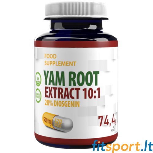 Hepatica Yam Root 120 Kapseln. (10:1 Extrakt) 