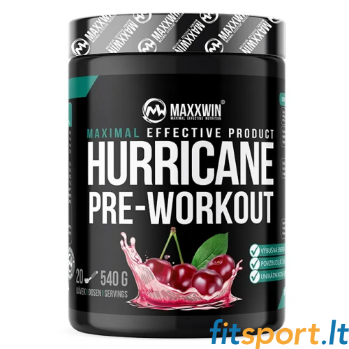 MaxxWin Hurricane Pre-Workout 540 g. 