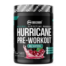 MaxxWin Hurricane Pre-Workout ohne Koffein 540 g.