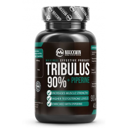 MaxxWin Tribulus 90% + Piperin 90 Kapseln.