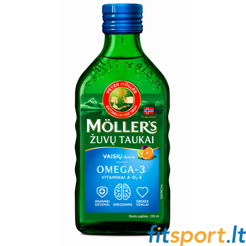 Möller's Fischöl 250 ml (Fruchtgeschmack) 