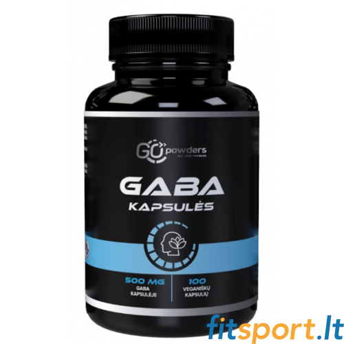 Go Powders GABA 100 Kapseln. 