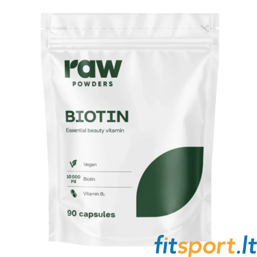 Rohpulver Vitamin B7 (Biotin) 90 Kapseln. 