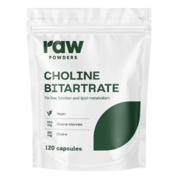 Rohpulver Cholinbitartrat 120 Kapseln.