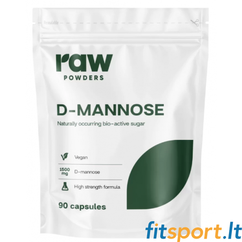 Rohpulver D-Mannose 90 Kapseln. 