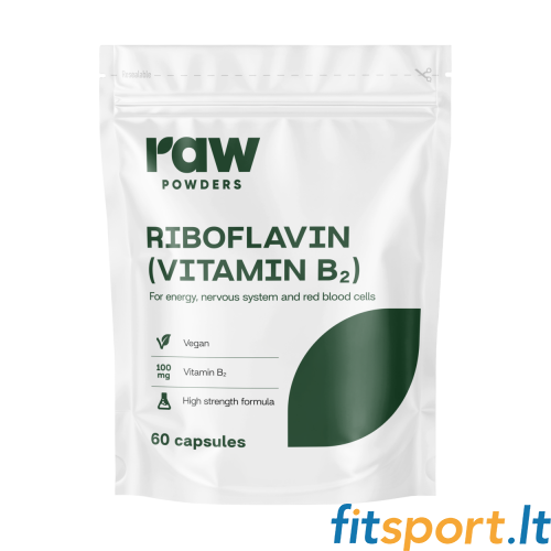 Rohpulver Riboflavin (Vitamin B2) 60 Kapseln. 