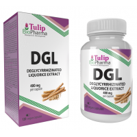 Tulip BioPharma Deglycyrrhizinierter Süßholzextrakt (DGL) 120 Kapseln.