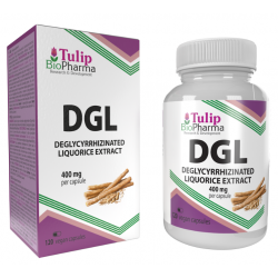 Tulip BioPharma Deglycyrrhizinierter Süßholzextrakt (DGL) 120 Kapseln.
