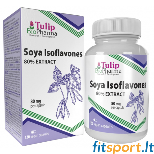 Tulip BioPharma Soja-Isoflavone 80% Extrakt 120 Kapseln. Tulip BioPharma Soja-Isoflavone 80% Extrakt 120 Kapseln.