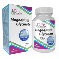 Tulip BioPharma Magnesium Glycinate 120 caps.
