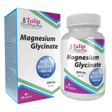 Tulip BioPharma Magnesiumglycinat 120 Kapseln.