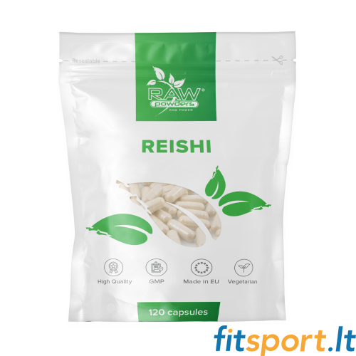 Raw Powders Reishi 120 Kapseln (gültig bis 30.10.2025) 