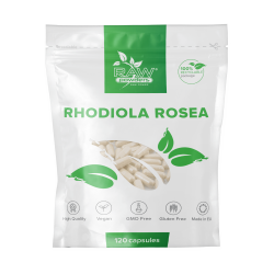 Rohpulver Rhodiola Rosea-Extrakt 120 Kapseln.