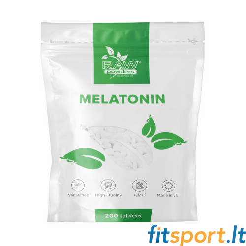 Rohpulver Melatonin 200 Tbl. Rohpulver Melatonin 200 Tbl.