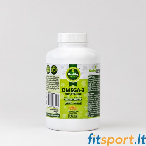 Omega-3-Fischöl „Healthy Choice“ 120 Kapseln 
