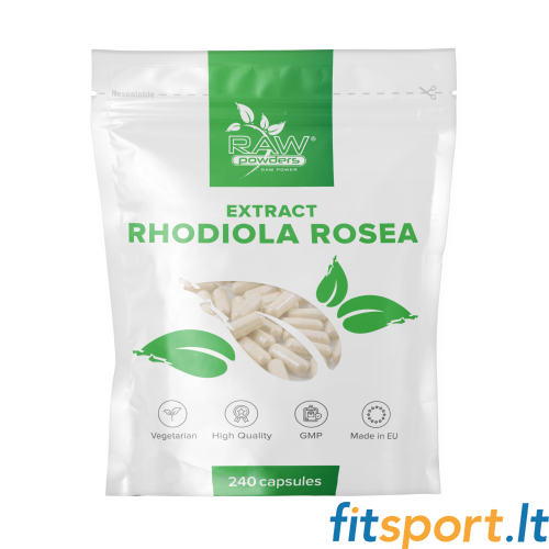 Rohpulver Rhodiola Rosea-Extrakt 240 Kapseln. 